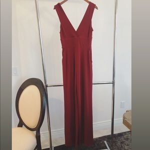 BCBG Generation Red Jumpsuit